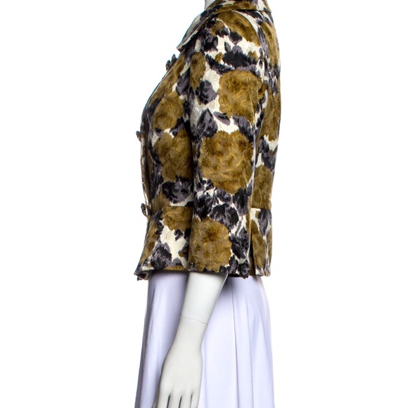 St. John Couture - Floral print jacket - size 2 - Picture 2 of 4